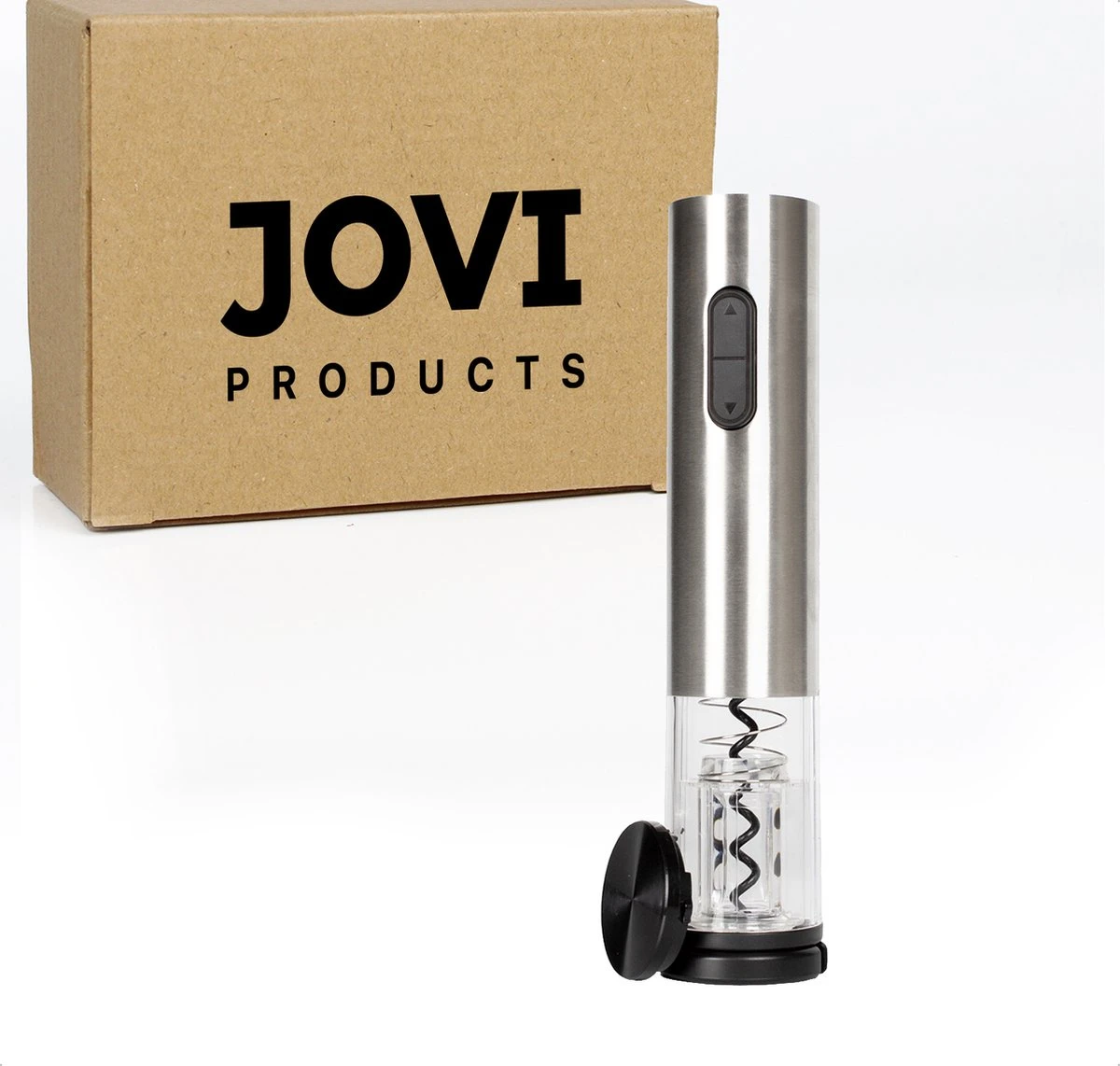 Elektrische Kurkentrekker Deluxe Voor Wijnkurken - Automatische Champagne & Wijnopener Set - RVS Wijnflesopener - Wijn Accessoires 6 Elektrische Kurkentrekker Deluxe Voor Wijnkurken - Automatische Champagne & Wijnopener Set - RVS Wijnflesopener - Wijn Accessoires - Afbeelding 6