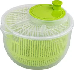 Fresh & Crisp Kleine Slacentrifuge - Salad Spinner - Sla Droger - 2.7 Liter Kunststof Assorti - Klein Formaat