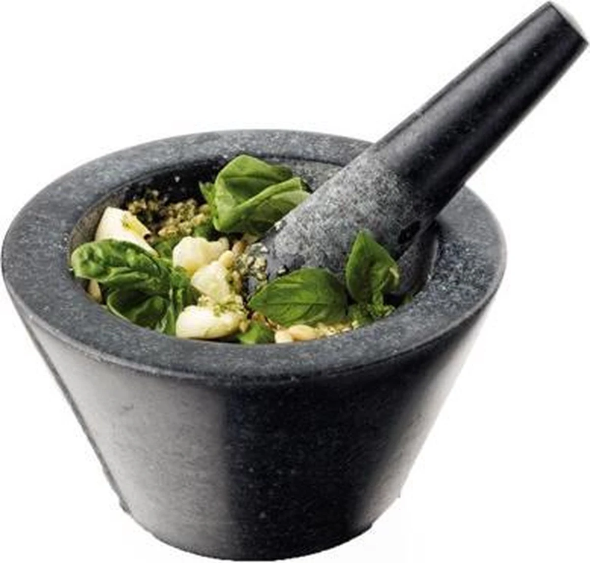 Boska Vijzel Herbs - Graniet - Met Stamper - Zwart - Ø 17,5 Cm 13 Boska Vijzel Herbs - Graniet - Met Stamper - Zwart - Ø 17,5 Cm - Afbeelding 13