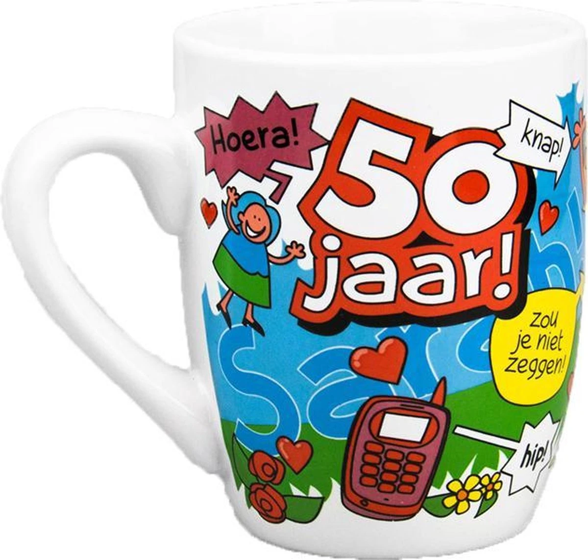 Cartoonmok Sarah - 50 Jaar 12 Cartoonmok Sarah - 50 Jaar - Afbeelding 12