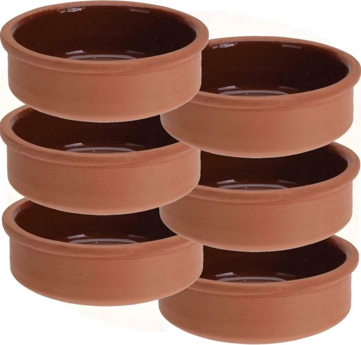 Merkloos 6x Tapas Schaaltjes 500 Ml Terracotta 12 Cm - Keukenbenodigdheden - Kookbenodigdheden - Tafel Dekken - Tapasschaaltjes - Tapas/snacks/hapjes Bereiden En Serveren 1 Merkloos 6x Tapas Schaaltjes 500 Ml Terracotta 12 Cm - Keukenbenodigdheden - Kookbenodigdheden - Tafel Dekken - Tapasschaaltjes - Tapas/snacks/hapjes Bereiden En Serveren