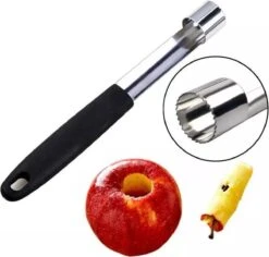 Appelboor - Appelsnijder - Klokhuis Verwijderaar- Keukengerei- Met Ophangoog - 18cm -Kookgerei Koning Verkoop 1200x1145 19