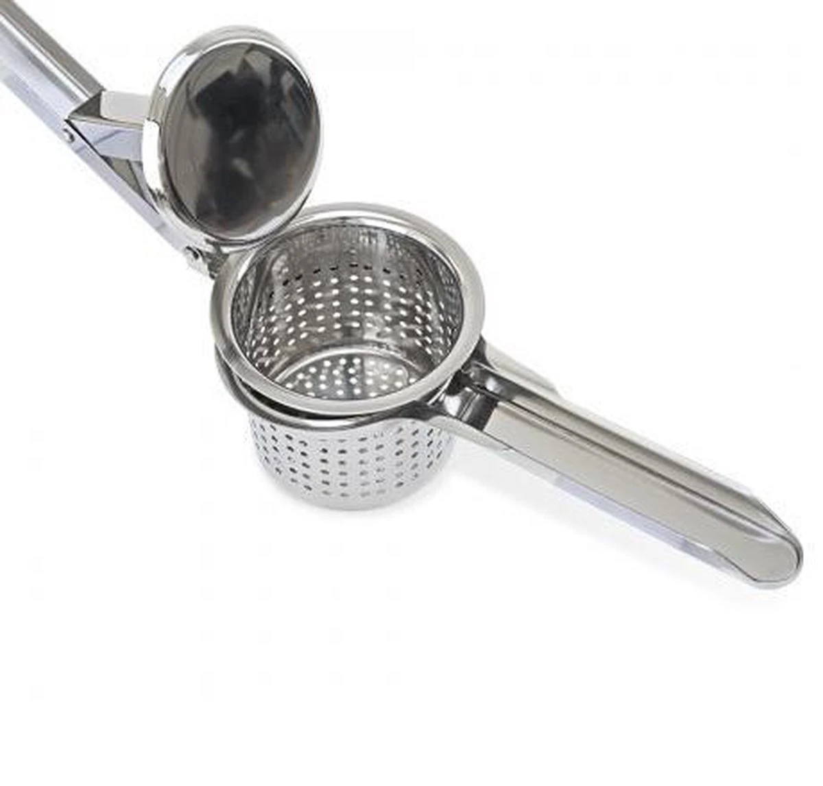 Merkloos Aardappelpers RVS 5 Merkloos Aardappelpers RVS - Afbeelding 5