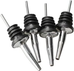 KELERINO. Schenktuiten RVS - 4 Stuks