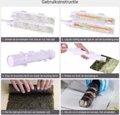 Sushi Maker - Bazooka - Sushi Kit - DIY -Kookgerei Koning Verkoop 1200x1147 9