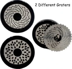 Merkloos Fastsurfe - ABS + Rvs Kaasrasp 2 Patroon - Mes - Keuken Gadgets - Chocolade Rasp - Boter - Voedsel Molen - Kaasrasp - Snijmachine -Kookgerei Koning Verkoop 1200x1149 7