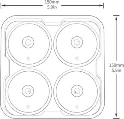 TDR - Siliconen Ijsblokjesvorm - Ijsbal Maker Met Deksel - Ijsklontjes Maken - 4 Vormen - Thema: Roos -Kookgerei Koning Verkoop 1200x1151 22