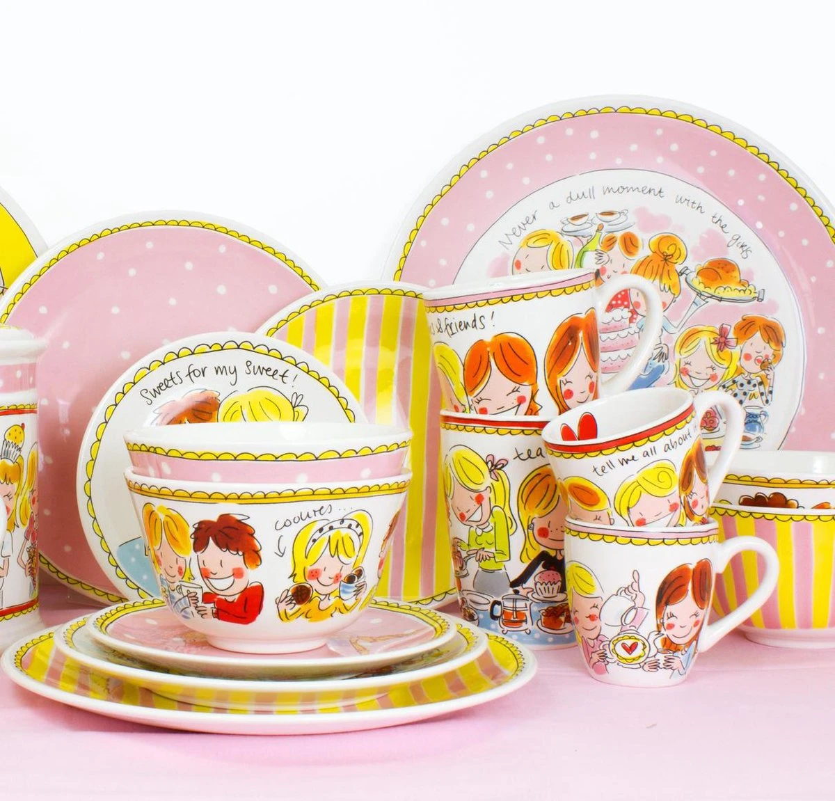 Blond Amsterdam - Even Bijkletsen - Beker - Stip - 0,35L 3 Blond Amsterdam - Even Bijkletsen - Beker - Stip - 0,35L - Afbeelding 3