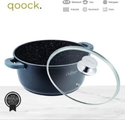 Cheffinger Cooking | Braadpan Met Deksel | 20cm | Alle Warmtebronnen |DC20 7 Cheffinger Cooking | Braadpan Met Deksel | 20cm | Alle Warmtebronnen |DC20 -Kookgerei Koning Verkoop 1200x1153 28