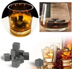 9 Stuks Whisky Stenen Inclusief Opberghoes - Herbruikbare Ijsblokjes - Natuursteen - Koelsteen- Whiskey Stones - Ice Cubes - Cool Stones 12 9 Stuks Whisky Stenen Inclusief Opberghoes - Herbruikbare Ijsblokjes - Natuursteen - Koelsteen- Whiskey Stones - Ice Cubes - Cool Stones -Kookgerei Koning Verkoop 1200x1155 43
