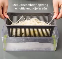 Cuisine Club Multifunctionele Groentesnijder 7 In 1 - Mandoline Groente Snijder - Keukensnijder - Frietsnijder 13 Cuisine Club Multifunctionele Groentesnijder 7 In 1 - Mandoline Groente Snijder - Keukensnijder - Frietsnijder -Kookgerei Koning Verkoop 1200x1155 6