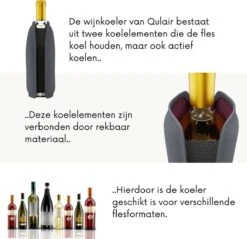 Qulair Wijnkoeler - Luxe Wijnkoeler - Rekbare Flessenkoeler Voor De Meeste Flesformaten - Active Wijnkoeler Hoes - Kerstcadeau Voor Volwassenen - Kerstkado - Zwart 13 Qulair Wijnkoeler - Luxe Wijnkoeler - Rekbare Flessenkoeler Voor De Meeste Flesformaten - Active Wijnkoeler Hoes - Kerstcadeau Voor Volwassenen - Kerstkado - Zwart -Kookgerei Koning Verkoop 1200x1161 23