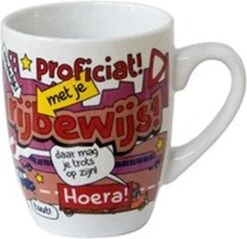 Paper Dreams Mok Cartoon-stijl Rijbewijs Keramiek 325ml Rood/wit -Kookgerei Koning Verkoop 1200x1162