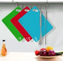 Olivivi - Snijplank Kunststof - Snijplankenset - Snijplanken - Cutting Board - Flexibel - Set 4 Stuks -Kookgerei Koning Verkoop 1200x1162 9