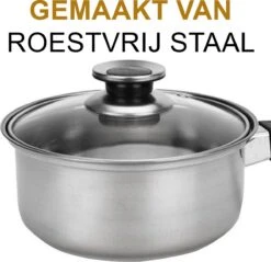 KitchenPrince 12-Delige Pannenset RVS - Pottenset - Kookpannen - Koekenpan - Steelpan - Bakpan - PFAS-Vrij - Pannenset - Pannenset Inductie - Antiaanbaklaag - Koekenpannenset 12 KitchenPrince 12-Delige Pannenset RVS - Pottenset - Kookpannen - Koekenpan - Steelpan - Bakpan - PFAS-Vrij - Pannenset - Pannenset Inductie - Antiaanbaklaag - Koekenpannenset -Kookgerei Koning Verkoop 1200x1163 16