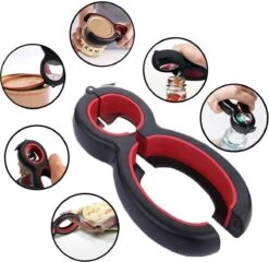 Triple J® Multifunctionele Opener - Fles Opener - Geschikt Voor Ouderen - Allesopener