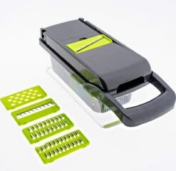 Luxoo Groentesnijder Multifunctioneel - Mandoline - Groentensnijder - Keukensnijder -Kookgerei Koning Verkoop 1200x1165 9