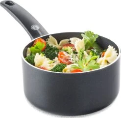 GreenPan Cambridge Steelpan 16cm - Zwart - Inductie - PFAS-vrij -Kookgerei Koning Verkoop 1200x1166 24