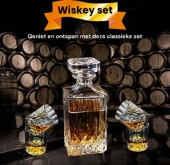 Whiskey Set - Whiskey Karaf - Whiskey Glazen - Karaf - Met 4 Glazen 12 Whiskey Set - Whiskey Karaf - Whiskey Glazen - Karaf - Met 4 Glazen -Kookgerei Koning Verkoop 1200x1167 19
