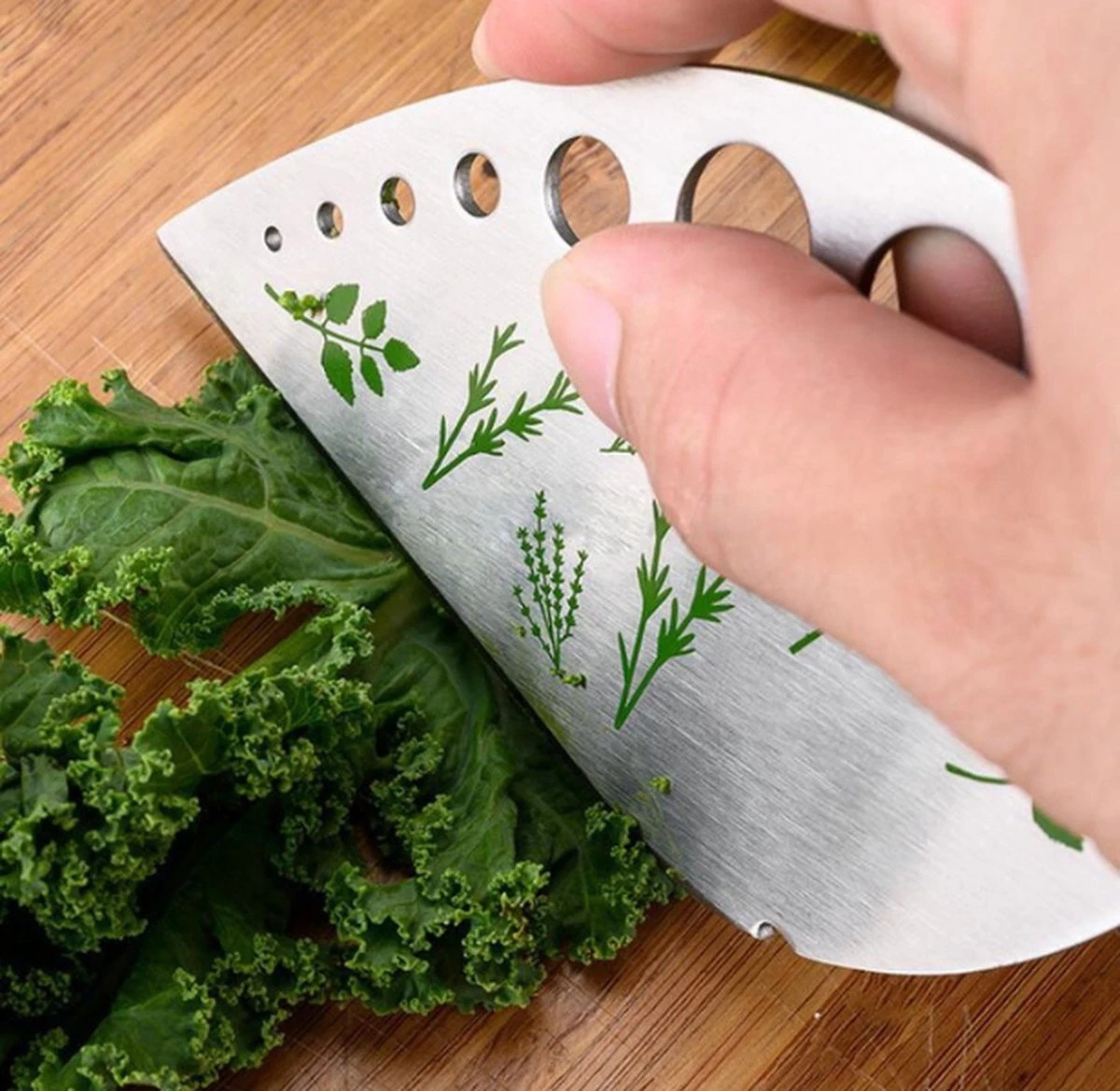 Merkloos Kruidenstripper- RVS Kruidensnijder- Herb Stripper- Cutter- Multifunctionele Roestvrijstalen, Keukengerei, Keukenaccessoires- Tool- Groentesnijder 9 Merkloos Kruidenstripper- RVS Kruidensnijder- Herb Stripper- Cutter- Multifunctionele Roestvrijstalen, Keukengerei, Keukenaccessoires- Tool- Groentesnijder - Afbeelding 9
