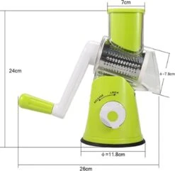 W&Z® Mandoline Groentesnijder- Slicer Dicer - Rasper - Keukensnijder - Vaatwasser Bestendig -Kookgerei Koning Verkoop 1200x1170 9