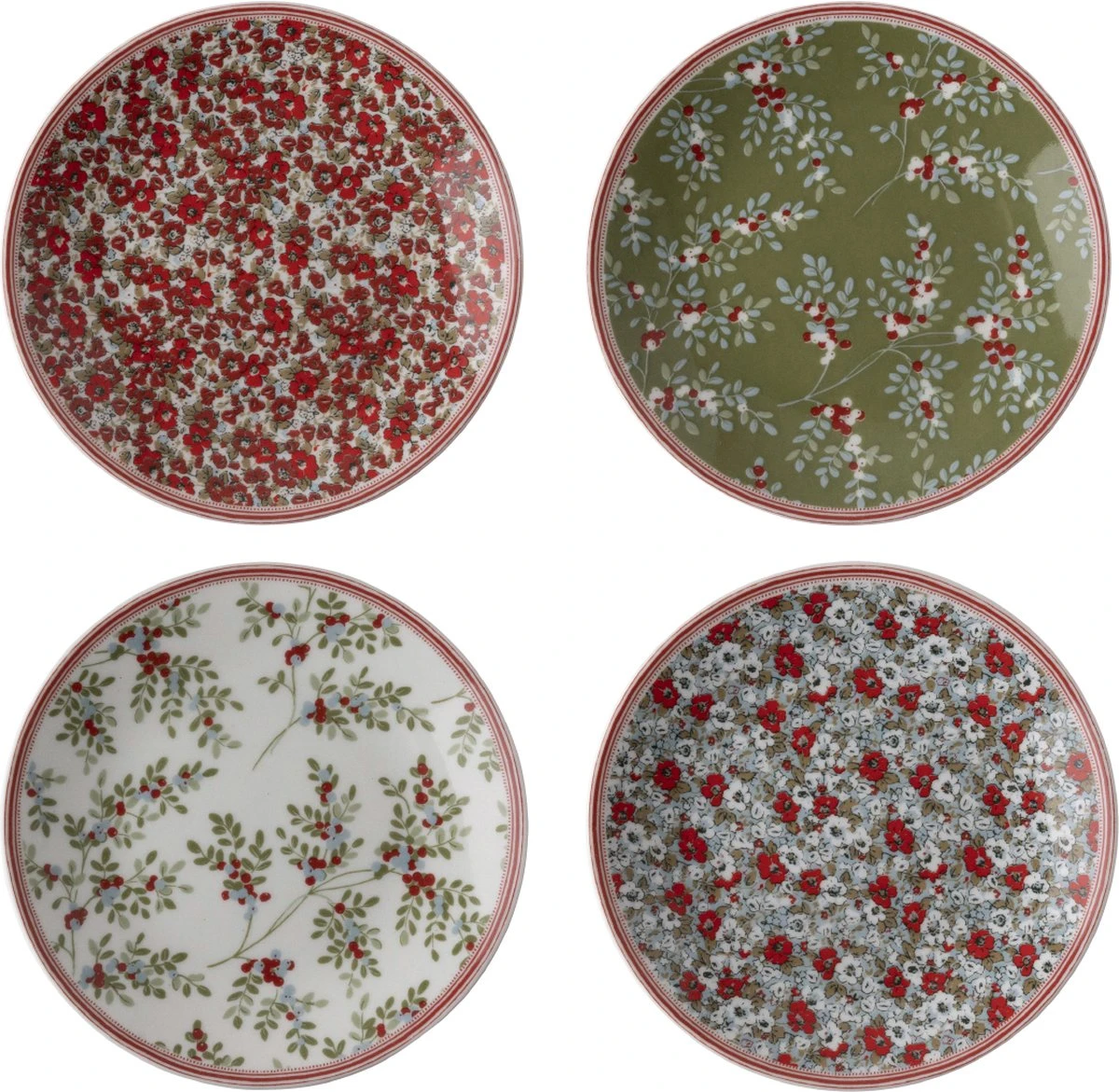 Laura Ashley Stockbridge Collectables - Laura Ashley Giftset 4 Petit Fours 12 Cm 2 Laura Ashley Stockbridge Collectables - Laura Ashley Giftset 4 Petit Fours 12 Cm - Afbeelding 2