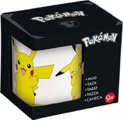 Pokémon Mok Pikachu 350 Ml Junior Keramiek Wit/geel