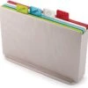 Joseph Joseph Index Snijplanken Groot - Polypropyleen/Kunststof - Set Van 4 Stuks - Zilver
