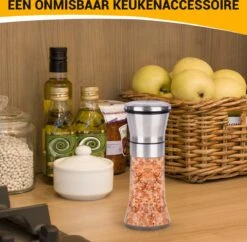 Pepermolen - Peper En Zoutmolen Set - Comfortabele Grip - Stevig Materiaal -Kookgerei Koning Verkoop 1200x1176 16