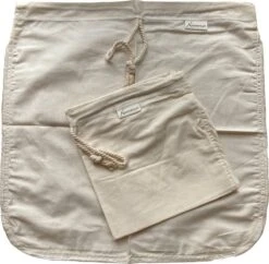 Nutrimentum Nut Milk Bag - Notenmelkzak - Nut Milk Strainer - 100% Biologisch Katoen - Zeefzak - Passeerdoek - 100% Organic Cotton - Kaasdoek - Cheesecloth - Vegan - Zero Waste 6 Nutrimentum Nut Milk Bag - Notenmelkzak - Nut Milk Strainer - 100% Biologisch Katoen - Zeefzak - Passeerdoek - 100% Organic Cotton - Kaasdoek - Cheesecloth - Vegan - Zero Waste -Kookgerei Koning Verkoop 1200x1176 5