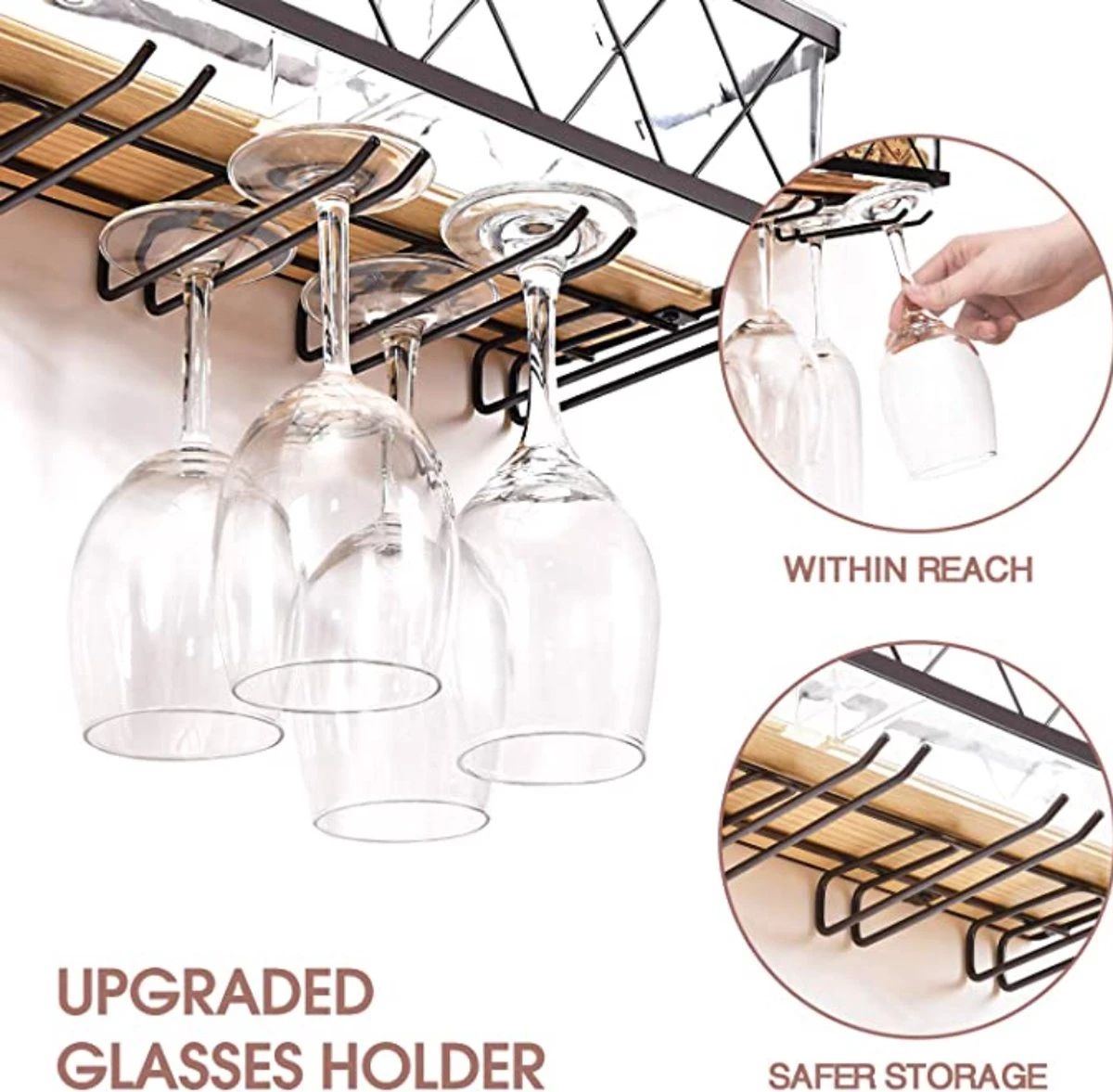 Merkloos Wijnrek Muur Industrieel 5 Flessen – Vintage Metaal Wandmontage Wijnkast Flessenrek Flessendrager Wijnfleshouder 3 Merkloos Wijnrek Muur Industrieel 5 Flessen – Vintage Metaal Wandmontage Wijnkast Flessenrek Flessendrager Wijnfleshouder - Afbeelding 3