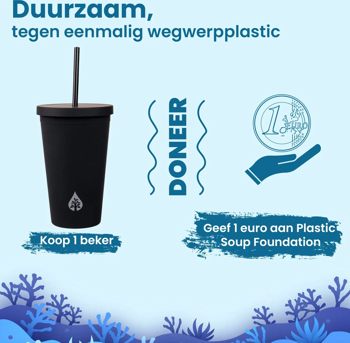 Beker Met Rietje En Deksel Starbucks Milkshake Beker Voor Take Away – Herbruikbare Plastic Drinkbeker Zwart 500ml - VANN 4 Beker Met Rietje En Deksel Starbucks Milkshake Beker Voor Take Away – Herbruikbare Plastic Drinkbeker Zwart 500ml - VANN - Afbeelding 4