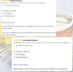 Tolussa Premium Theepot Glas Met Filter - 1.25L - Zwart - Isolerend - Lekt Niet -Kookgerei Koning Verkoop 1200x1179 4