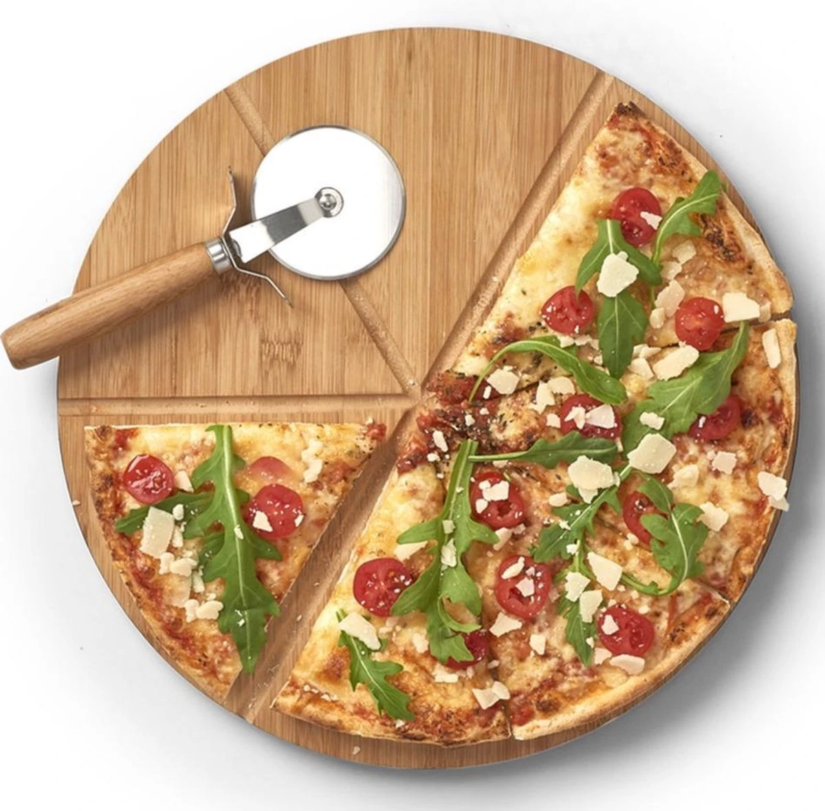 1x Houten Pizza Snijplanken/borden Met Pizzasnijder 32 Cm - Zeller - Keukenbenodigdheden - Kookbenodigdheden - Pizzaborden - Pizzasnijplanken - Snijplanken Voor Pizza 1 1x Houten Pizza Snijplanken/borden Met Pizzasnijder 32 Cm - Zeller - Keukenbenodigdheden - Kookbenodigdheden - Pizzaborden - Pizzasnijplanken - Snijplanken Voor Pizza