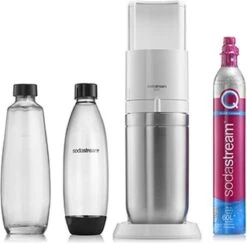 SodaStream DUO - Wit - Incl. Quick Connect Koolzuurcilinder - Met 1 Glazen En 1 Herbruikbare Plastic Fles -Kookgerei Koning Verkoop 1200x1180 19