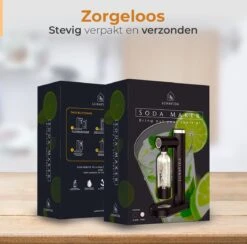 LunaVida's Nieuwe SodaMaker - Bruiswatertoestel - Zwart 14 LunaVida's Nieuwe SodaMaker - Bruiswatertoestel - Zwart -Kookgerei Koning Verkoop 1200x1186 19