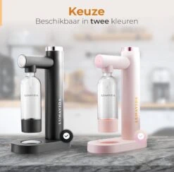 LunaVida's Nieuwe SodaMaker - Roze - Bruiswatertoestel 17 LunaVida's Nieuwe SodaMaker - Roze - Bruiswatertoestel -Kookgerei Koning Verkoop 1200x1186 27