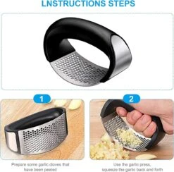 Igoods Knoflookpers/Gemberpers - Vaatwasser Bestendig - Met Borstel & Siliconen Peller 15 Igoods Knoflookpers/Gemberpers - Vaatwasser Bestendig - Met Borstel & Siliconen Peller -Kookgerei Koning Verkoop 1200x1186 7