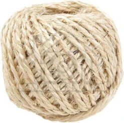 1 Rol Touw Van Sisal Lichtbruin - 25 Meter - 100 Gram - Touw Op Rol - Inpaktouw / Hobbytouw / Touw Voor Klussen -Kookgerei Koning Verkoop 1200x1191 32