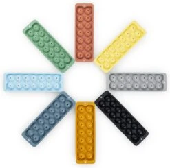 Blumtal Bollen IJsblokjesvorm - 2 X 14 IJsblokjes - Hoogwaardig Siliconen - 28 Stuks - 3 Cm - Olive - Groen / Mineral Red - Rood -Kookgerei Koning Verkoop 1200x1192 16