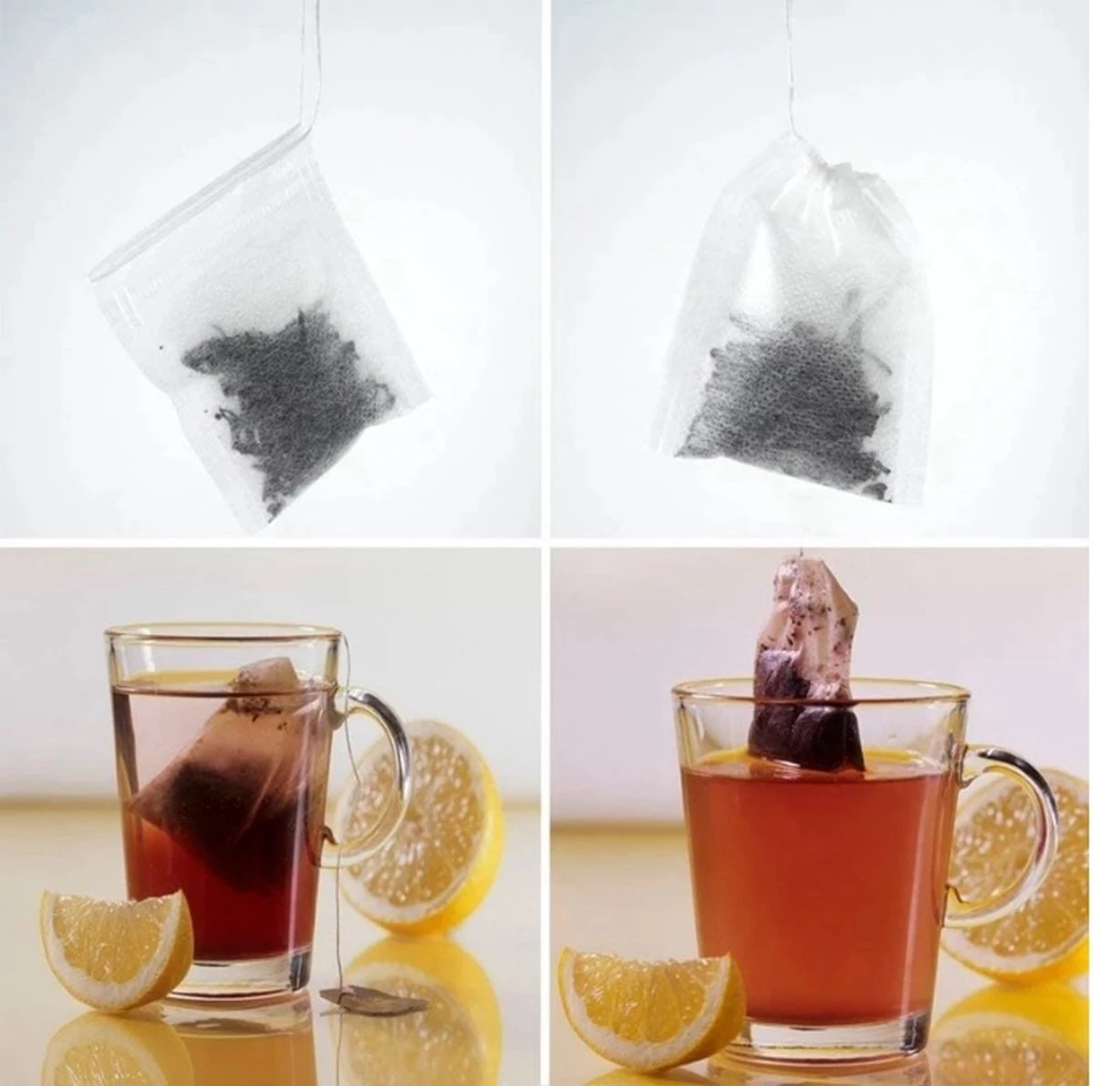 Lege Theezakjes Voor Losse Thee 200 Stuks 5 X 7 Cm - Biologisch Afbreekbaar En Recyclebaar 3 Lege Theezakjes Voor Losse Thee 200 Stuks 5 X 7 Cm - Biologisch Afbreekbaar En Recyclebaar - Afbeelding 3