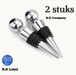 2 Stuks Premium RVS Wijnstopper L Wijn Stopper L Flessen Stop L Wijnflesafsluiter -Kookgerei Koning Verkoop 1200x1194 46