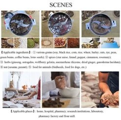 Professionele Elektrische Graanmolen - 800g Keukenmolen - Spice Grinder - Elektrische Kruidenmolen - RVS 3000W - 36000 (r/p) - Overload Protection -Kookgerei Koning Verkoop 1200x1197 40