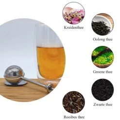 Blended Lifestyle® Theezeef Met Veer - Set Van 2 - Inclusief Lekplaatjes - Geschikt Voor Losse Kruiden 13 Blended Lifestyle® Theezeef Met Veer - Set Van 2 - Inclusief Lekplaatjes - Geschikt Voor Losse Kruiden -Kookgerei Koning Verkoop 1200x1197 79