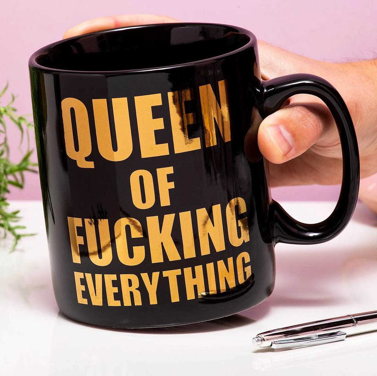 Out Of The Blue Queen Of Fucking Everything XL Mok 4 Out Of The Blue Queen Of Fucking Everything XL Mok - Afbeelding 4