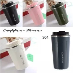 Koffiebeker To Go - RVS Thermosbeker - Drinkfles - Herbruikbare Koffiebeker - 500 Ml - Wit -Kookgerei Koning Verkoop 1200x1198 1