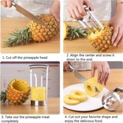 TDR-RVS- Ananasboor Ananasschiller -Professionele Ananassnijder-zilver -Kookgerei Koning Verkoop 1200x1198 44