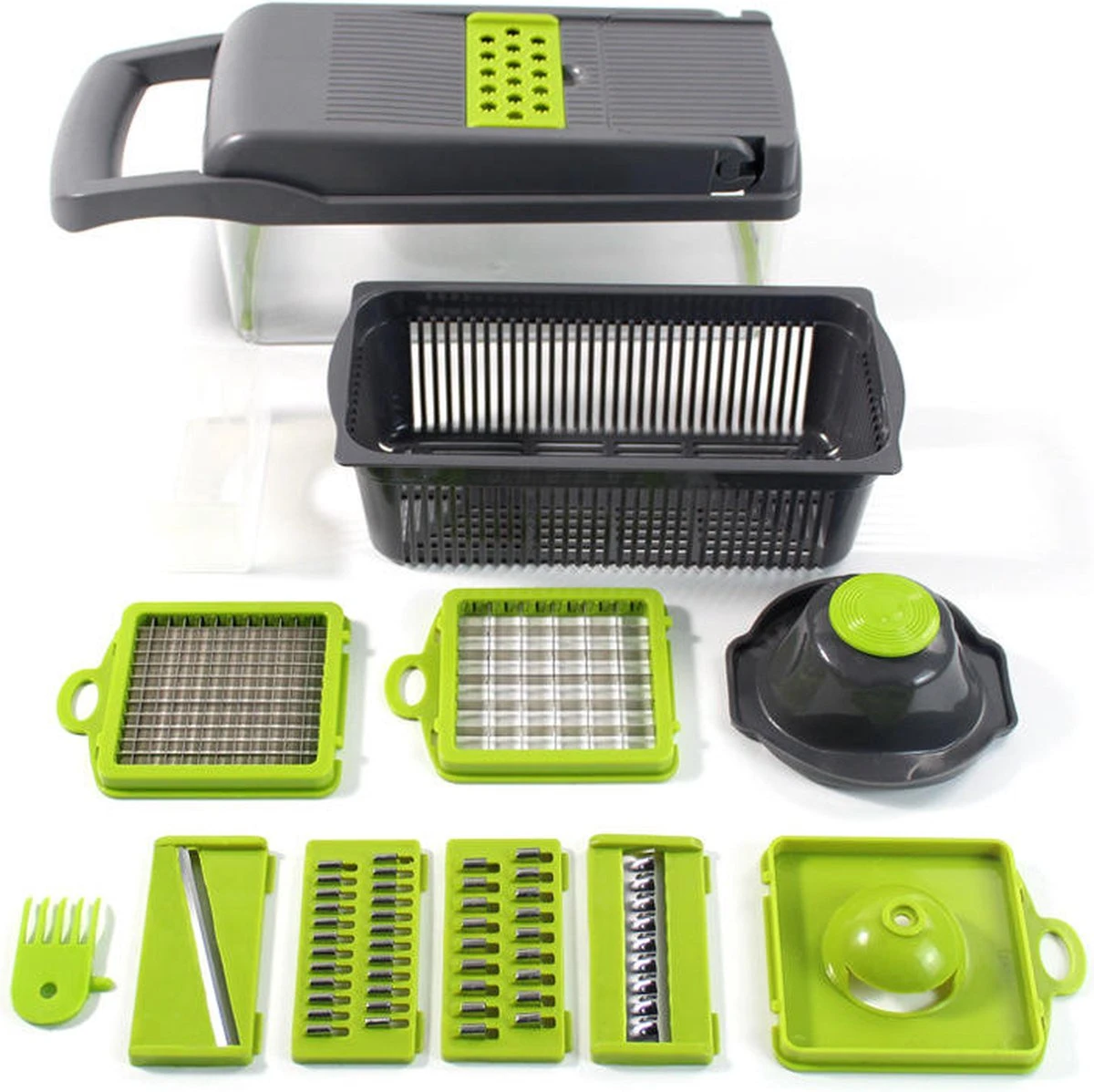 Merkloos Mandoline – Multifunctionele Groentesnijder – Nicer Dicer 1 Merkloos Mandoline – Multifunctionele Groentesnijder – Nicer Dicer