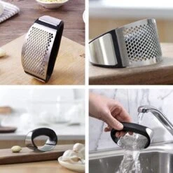 Knoflookpers/Gemberpers - Metico Knify - RVS - Vaatwasserbestendig 27 Knoflookpers/Gemberpers - Metico Knify - RVS - Vaatwasserbestendig -Kookgerei Koning Verkoop 1200x1198 55