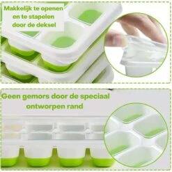 Ijsblokjesvorm- Ijsblokjesvormen- Ijsblokjesvorm Met Deksel- 4 Stuks - Silicone Onderkant- BPA Vrij- 56 Ijsblokjes- Gratis Cocktail E-book- Cocktail Ijsblokjes 11 Ijsblokjesvorm- Ijsblokjesvormen- Ijsblokjesvorm Met Deksel- 4 Stuks - Silicone Onderkant- BPA Vrij- 56 Ijsblokjes- Gratis Cocktail E-book- Cocktail Ijsblokjes -Kookgerei Koning Verkoop 1200x1198 63